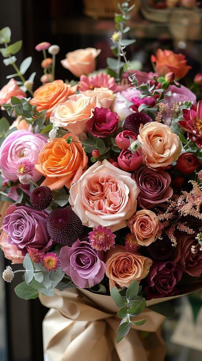 Radiant Blooms of Bliss: Cheerful Medley